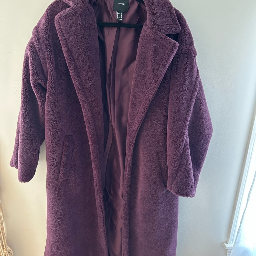 Women's Purple Coat